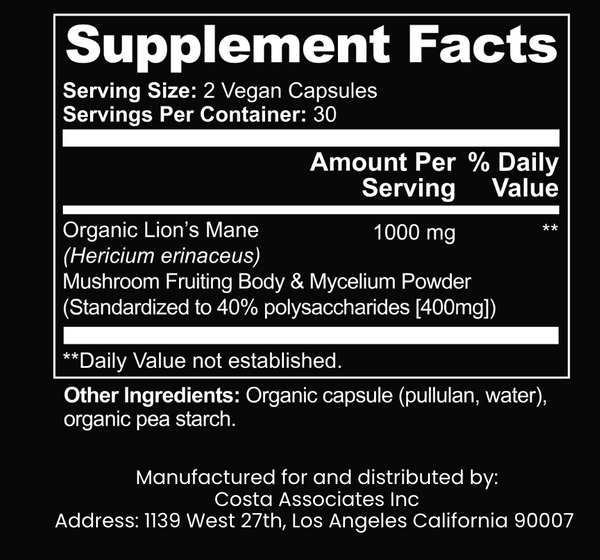 Great Lock In™ | Lion's Mane Mushroom