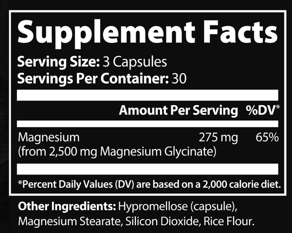 Great Lock In™ | Dead Sea Magnesium Glycinate